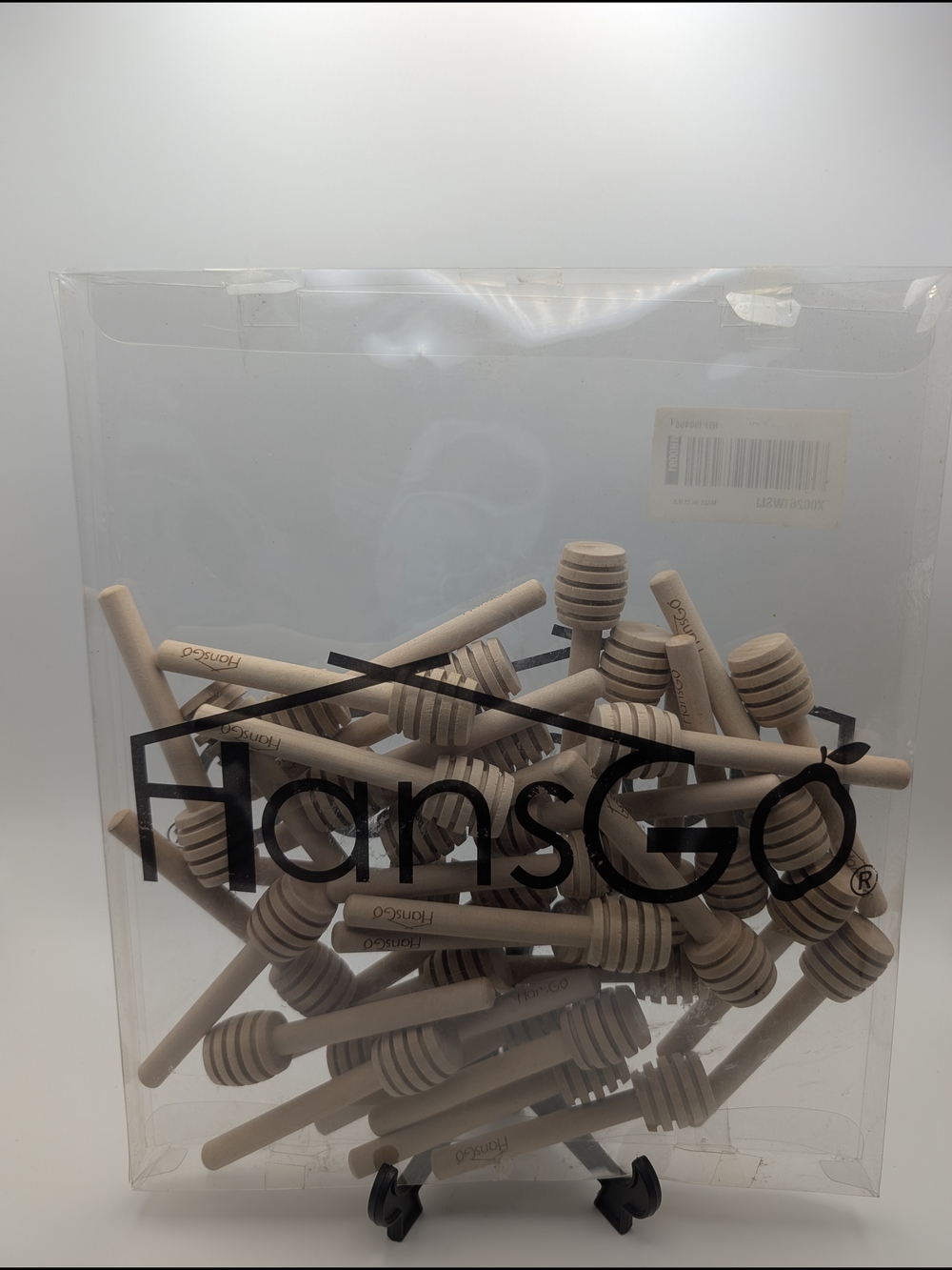 HANSGO Honey Dipper Stirrer Honeycomb Stick  Wood Lot, Crafts Food Use Brand New
